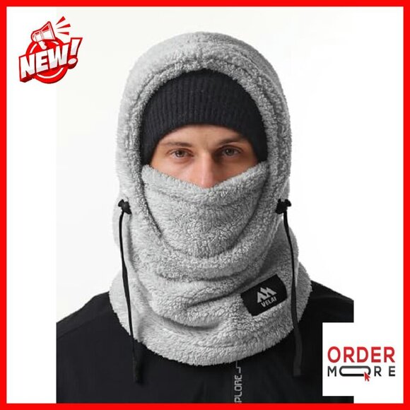 Windproof Fleece Balaclava Ski Mask Winter Face Cover Neck Warmer main image 4